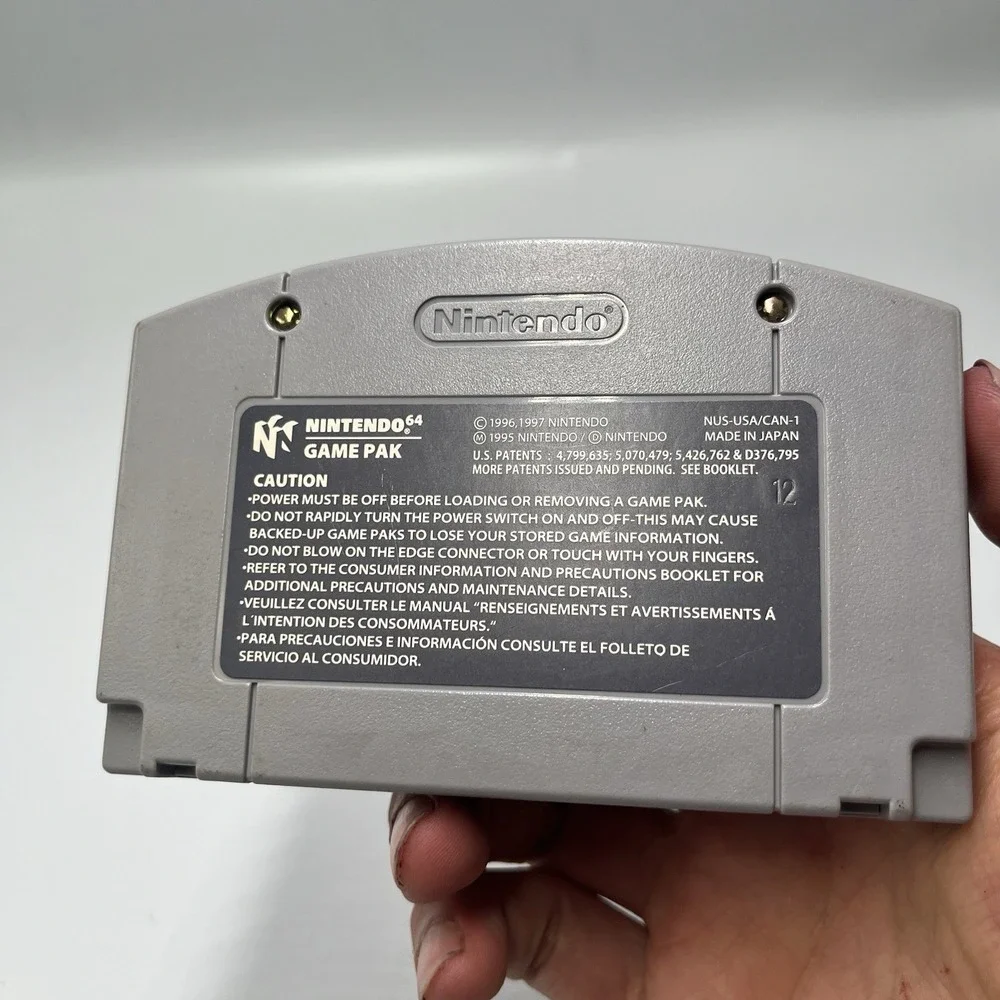 Chopper Attack N64 (Nintendo 64, 1998) Authentic-Cartridge Only